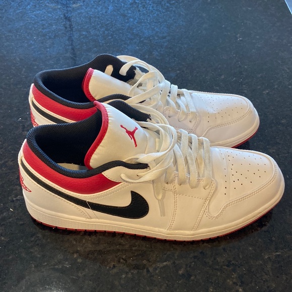 Jordan Shoes Air Jordan Low White University Red Poshmark